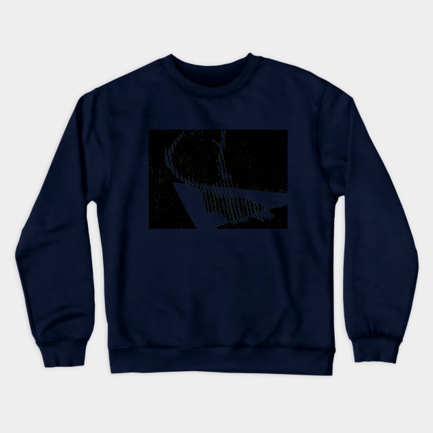 Oh Deer Black Crewneck Sweatshirt by NorthOfLongIsland